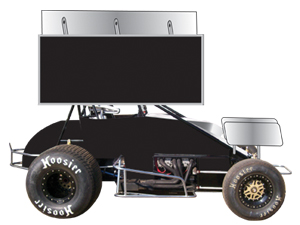 Racing Auto Decals on Winged Sprint  This Will Work Fine For Your Racing Graphics As Lon