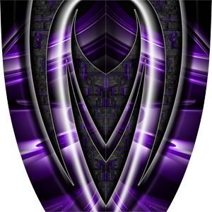 Custom Body Armor Purple Graphics