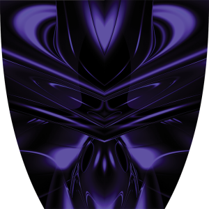 Custom Cyber Ghost Purple Graphics
