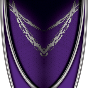 Custom Diamond Plate Purple Graphics