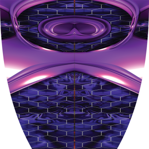 Custom Trippin Purple Graphics