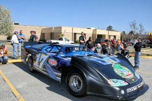 Jeff Sharpe's Late Model Race Car Wrap