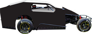 Dirt Modified Race Car