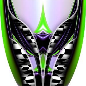 Custom Adrenaline Rush Green Graphics