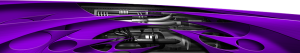 Custom Jet Purple Graphics