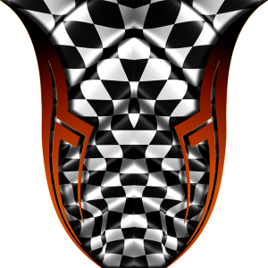 Custom Race Day Orange Graphics