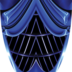 Custom Turbine Blue Graphics