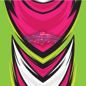 pink wrap series race vinyl graphics