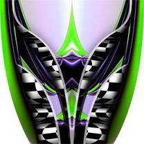 Custom Adrenaline Rush Green Graphics