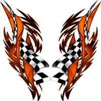 Custom Arsenal Orange Graphics