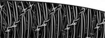 Custom Barbed Wire Black Graphics