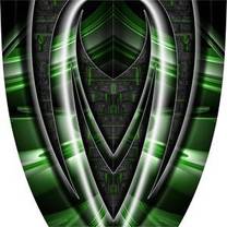 Custom Body Armor Green Graphics