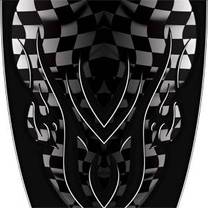 Custom Checkered Black Graphics