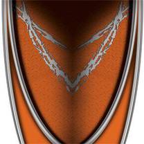 Custom Diamond Plate Orange Graphics