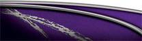 Custom Diamond Plate Purple Graphics