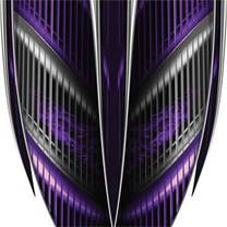 Custom Vigilante Purple Graphics