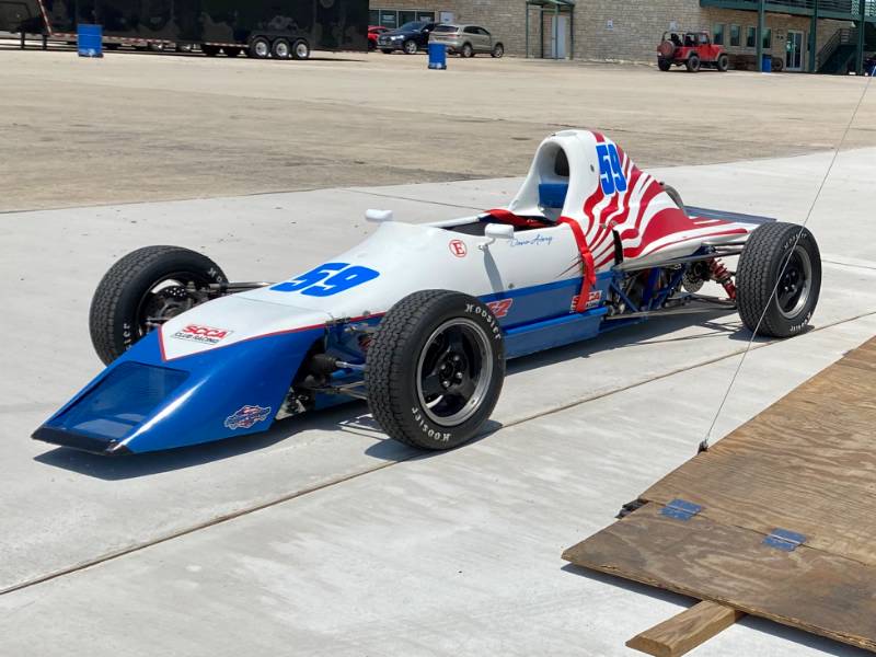 1978 Tiga FF2 Firmula Ford Vintage Formula Ford Lettering from Dana A, TX