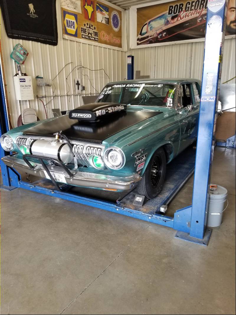 1963 Dodge Drag car Lettering from NEIL L, PA