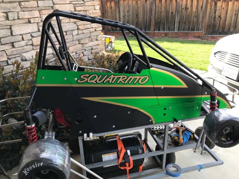 Quarter Midget Lettering from Michael  S, CA