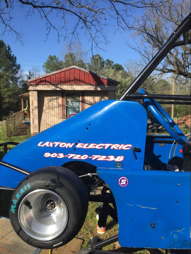 2013 Race kart Lettering from Matt W, TX