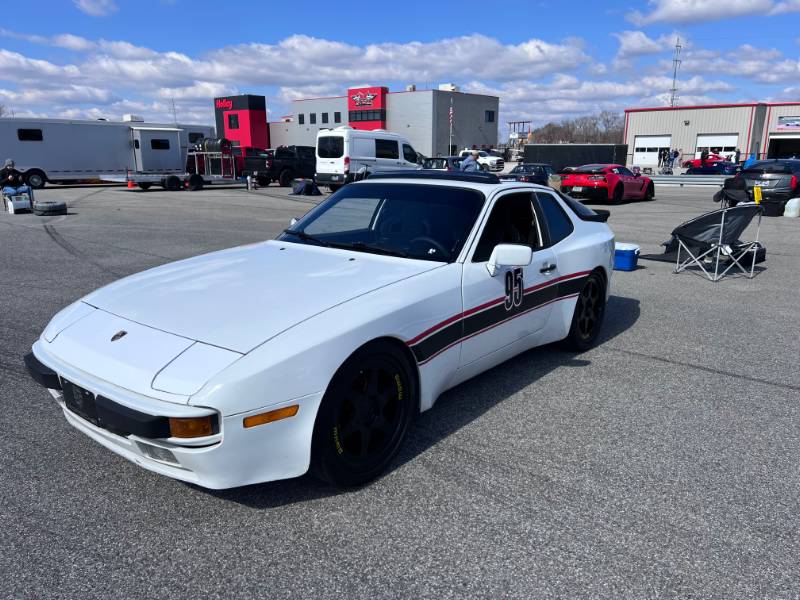 1986 Porsche 944 Track Car Lettering from Chip S, KY