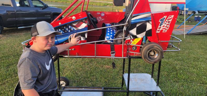 Quarter Midget  All sides Lettering from Krystal  H, MO