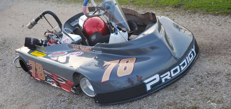 2020 charger Prodigy Dirt Go Kart Lettering from Dan R, OH