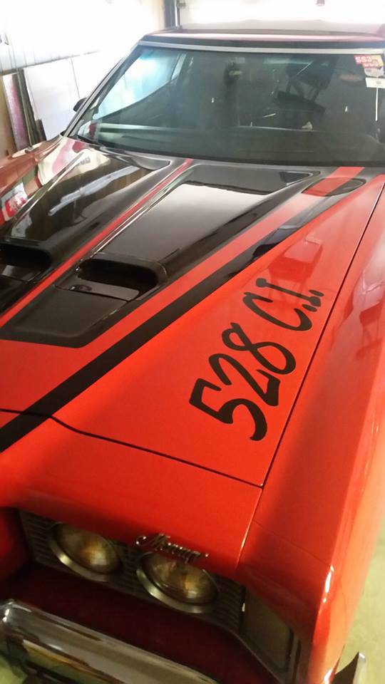 73 Montego GT Hood, Door, Quarter Panel Lettering from Carl H, CO