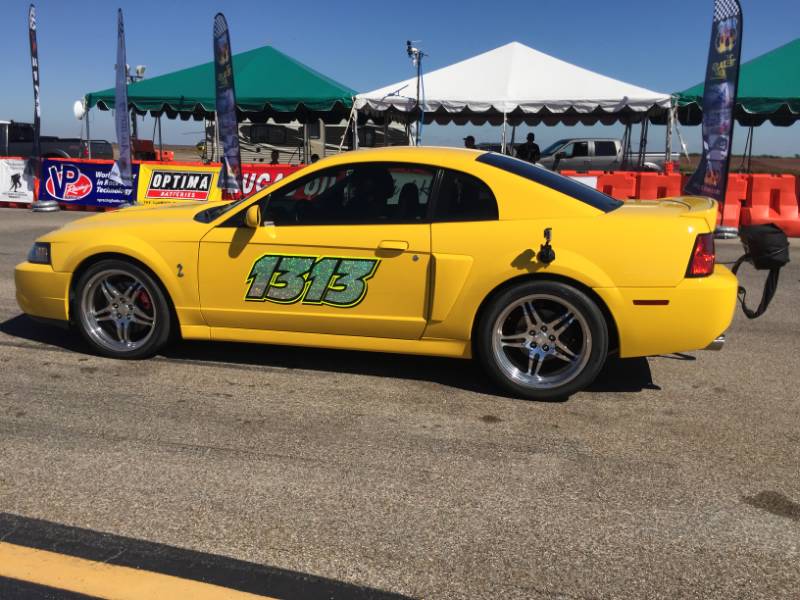 2004 Mustang Cobra car door Lettering from Jeremy A, TX