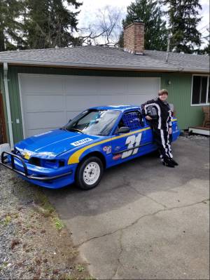 1990 Acura Integra - Youth Hornet class (12-14 year olds) Roof, doors, windshield Lettering from CRAIG D, WA