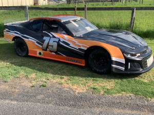 2015 roof and quarters, 2019 nose and fenders  asphalt street stock Lettering from Terry L, WA