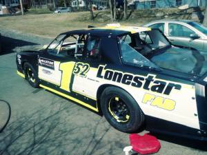 Monte Carlo street stock Race car Lettering from Dennis O, MA