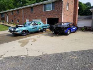 63 Dodge Drag car Lettering from NEIL L, PA