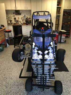 Nervo 33” quarter midget Lettering from Denise T, CA