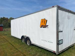 Race car trailer  Lettering from Christopher C, NY