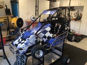 Nervo 33” quarter midget Lettering from Denise T, CA