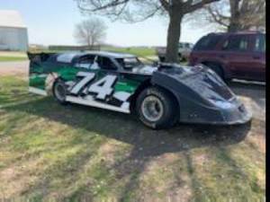 Dirt car pro late model  Lettering from Harrison O, IN