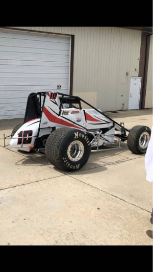 2014 Spike  Sprint Car Lettering from Dennis H, IL