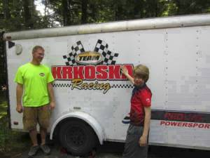 Krkoska Racing Trailer Decal